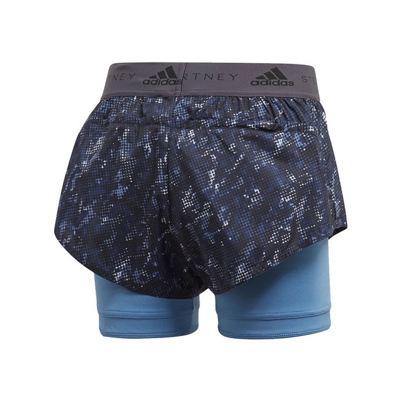 NWOT adidas By Stella McCartney Run Two-In-One Printed Short - Picture 2 of 16